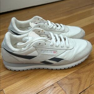 Reebok Classic Nylon White Dark Grey